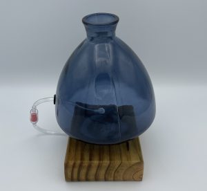 Blue Vase; Light Stain Base